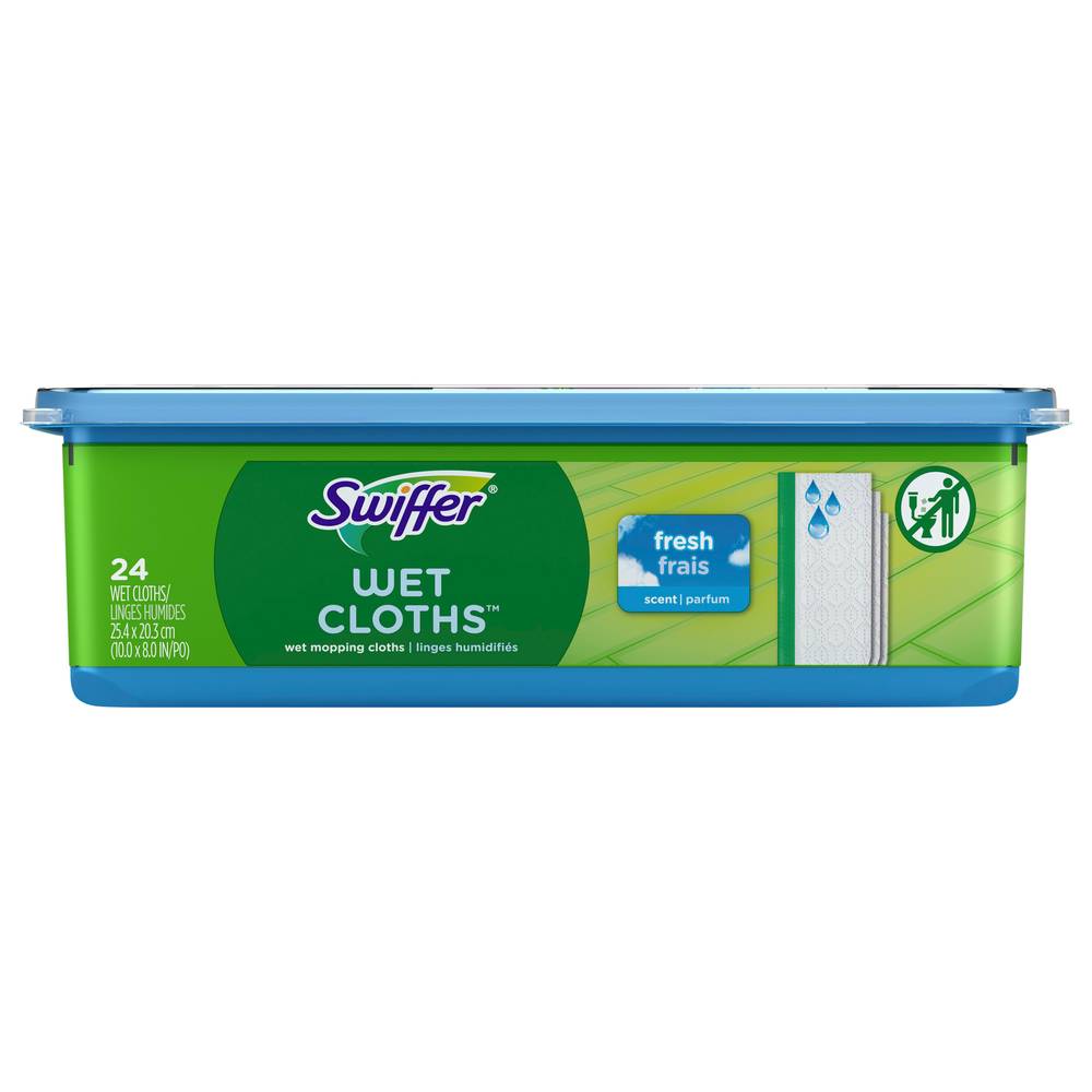 Swiffer Wet Mopping Cloths, Fresh Fairs (3.6 lbs)