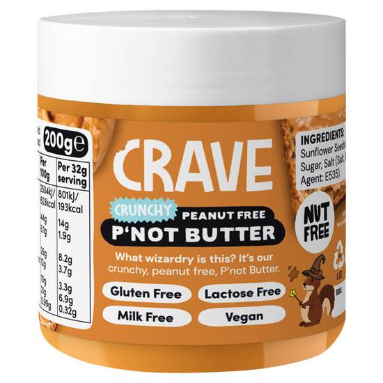 Crave Crunchy P'Not Butter 200g
