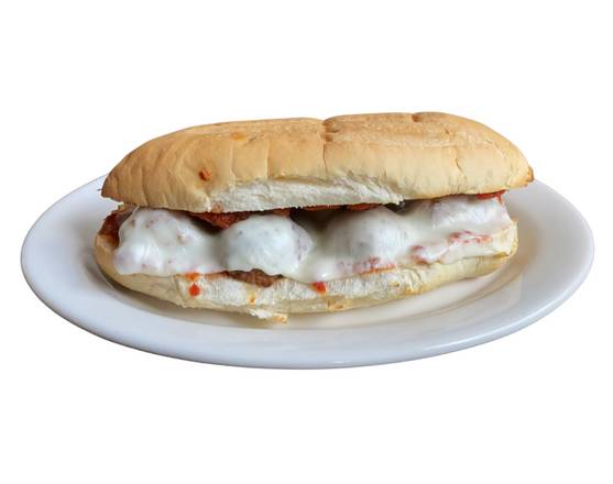 Meat Ball & Cheese Sandwich