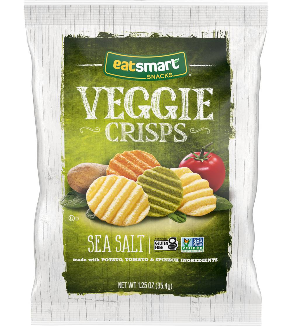 Eatsmart Veggie Crisps Sea Salt Snacks (1.25 oz)