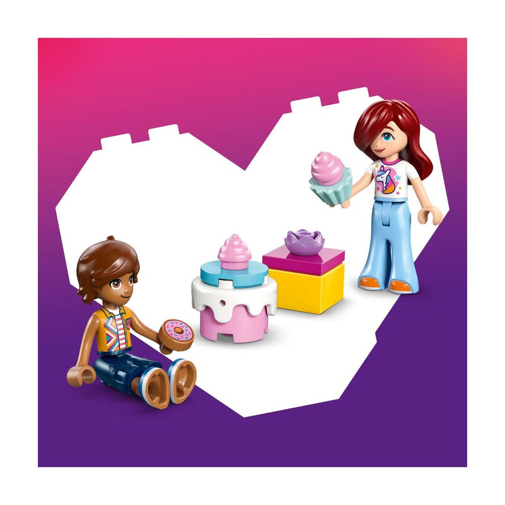 LEGO Friends Unicorn Cake Delivery Car Building Toy 4+ Years 42675, Unisex (67 ct)