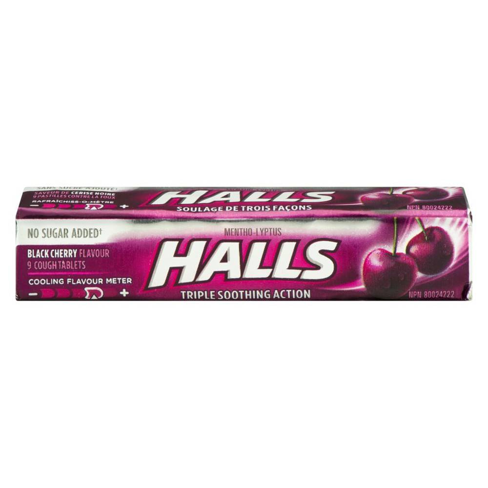 Halls Black Cherry Flavour Cough Drops (300 g)