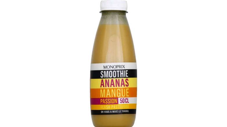 Monoprix - Smoothie (500 ml) (ananas - mangue - passion)