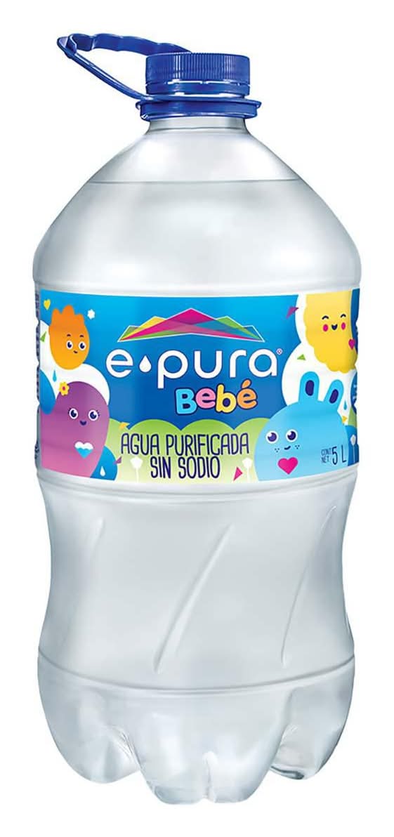 Epura · Bebé agua purificada sin sodio (5 L)