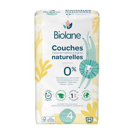 Biolane - Couches jumbo taille 4