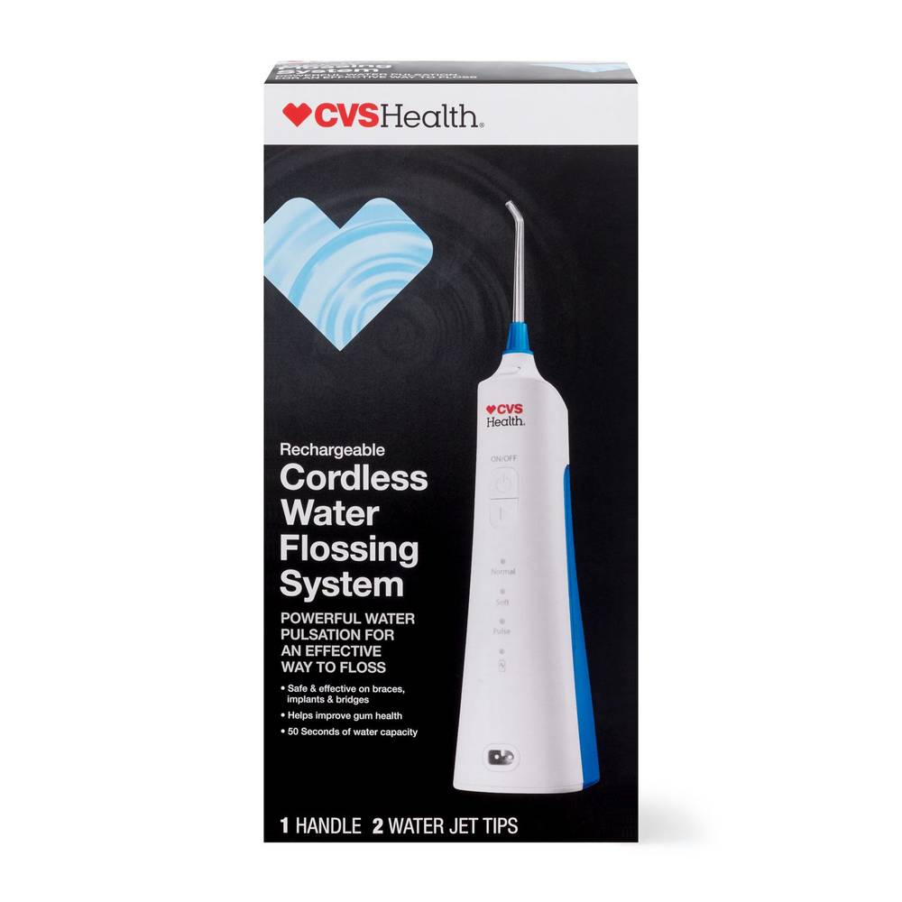 CVS Health Rechargeable Cordless Water Flossing System