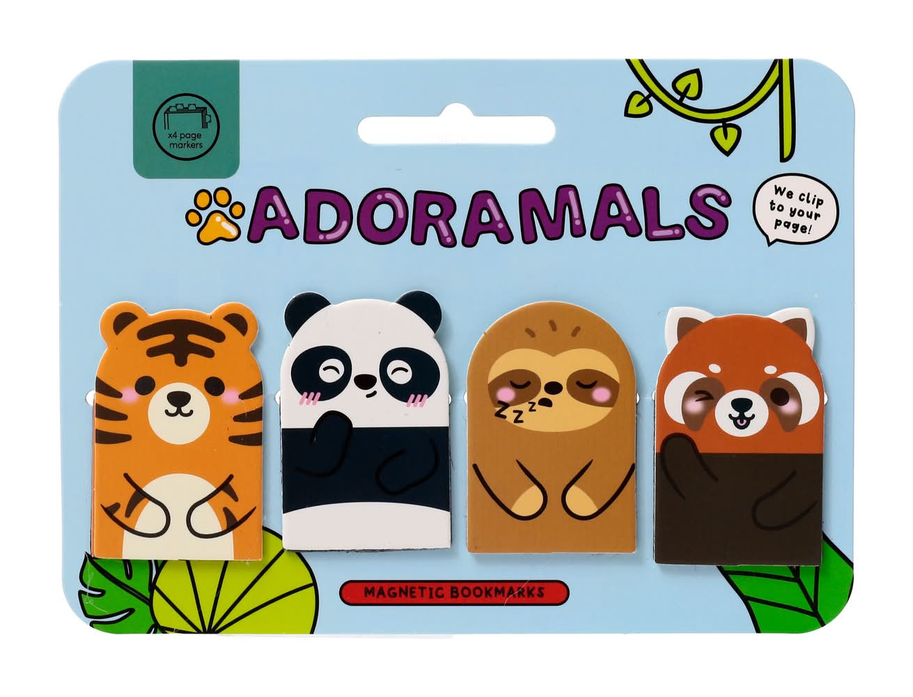 Marcadores Magnéticos Livros Adoramals