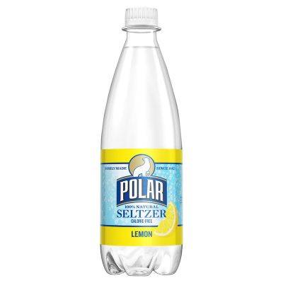 Polar Seltzer Lemon 20z