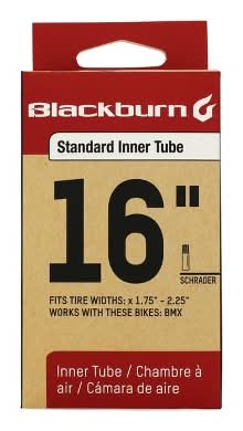 Blackburn Standard Inner Tube, Black