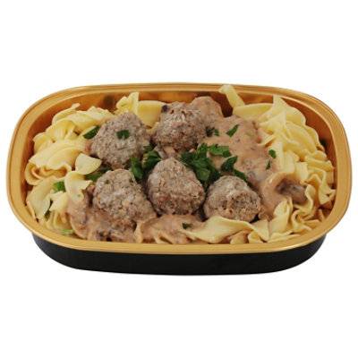 Ready Meals Swedish Meatballs With Noodles & Sauce 13.25 Ounce - 13.25 Oz