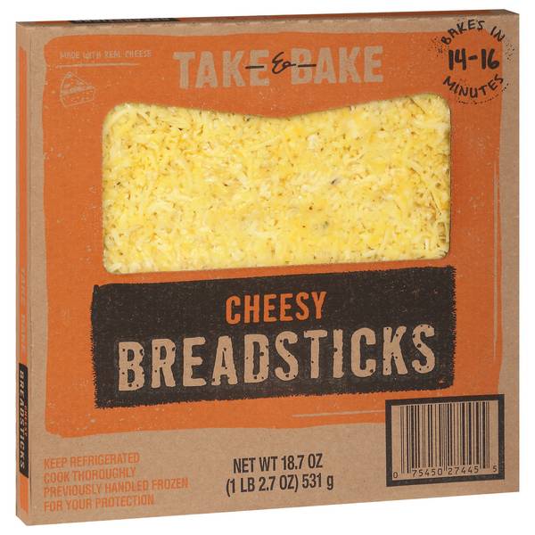 Take & Bake Cheesy Breadsticks