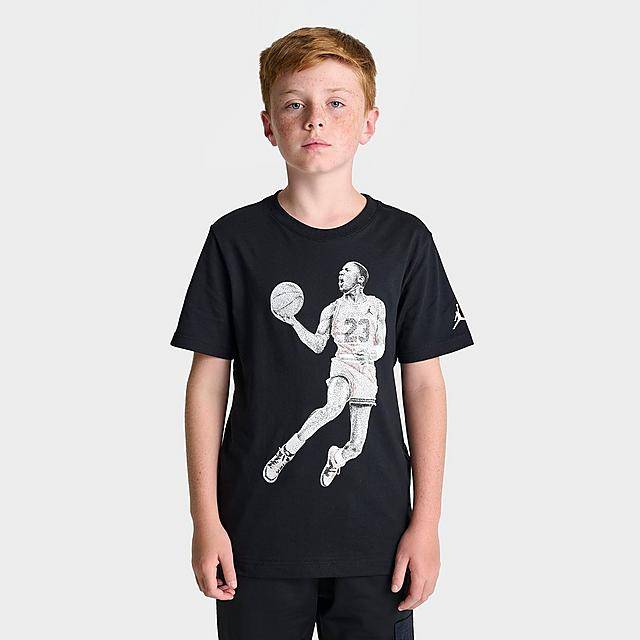 Kids' Air Jordan Dots Graphic T-Shirt (Large)