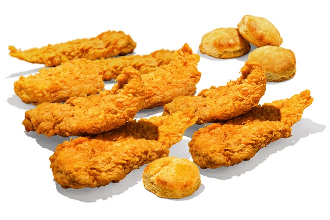 8 PC Tenders w/ 4 Biscuits