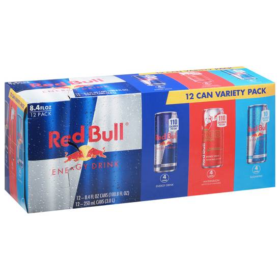 Red Bull Energy Drinks Variety pack (12 ct, 100.8 fl oz)