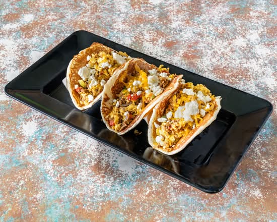 Breakfast Pancake Tacos