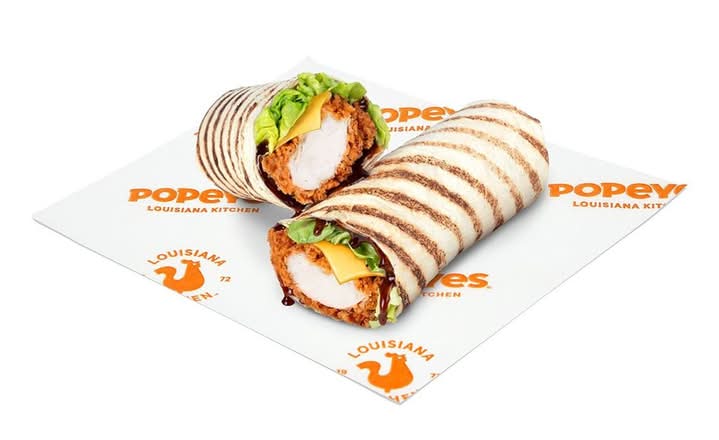 Louisiana BBQ Wrap