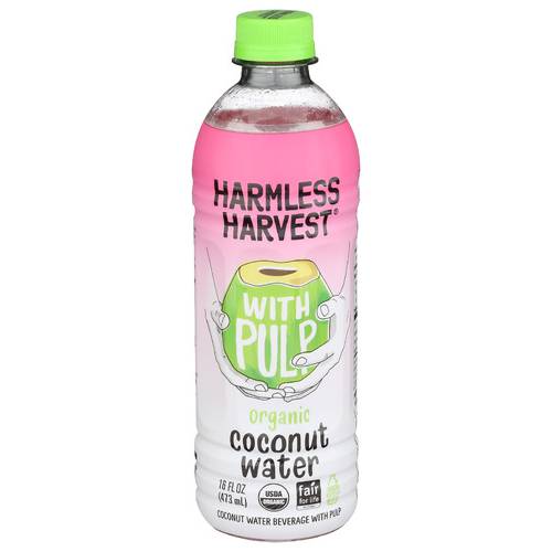 Harmless Harvest Organic Coconut Water With Pulp