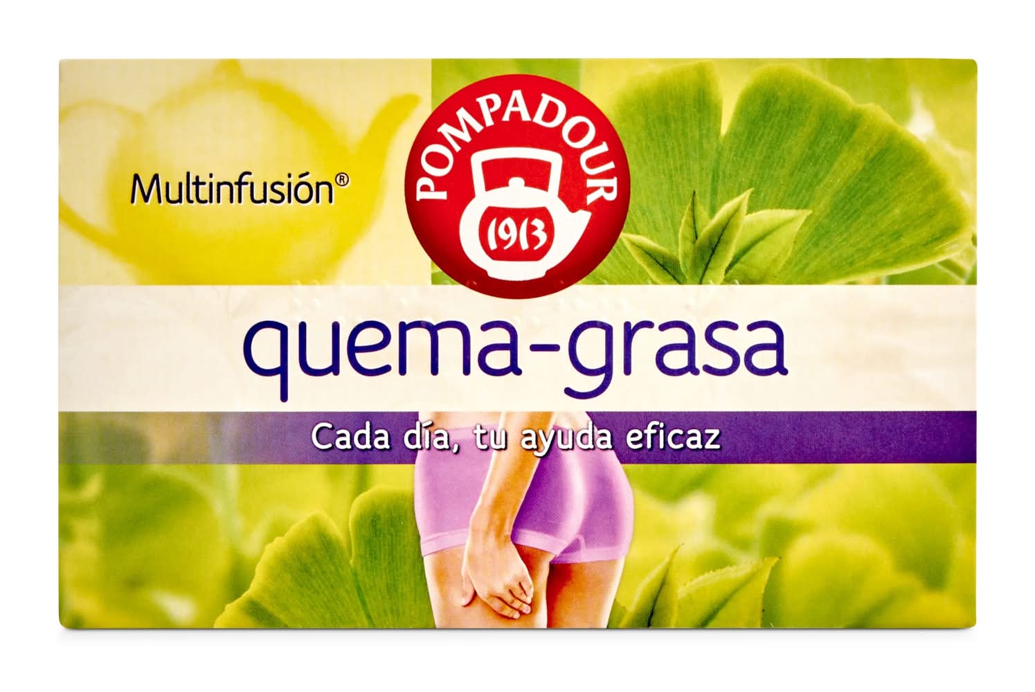 Infusión Quema-Grasa Pompadour Caja 20 Unidades