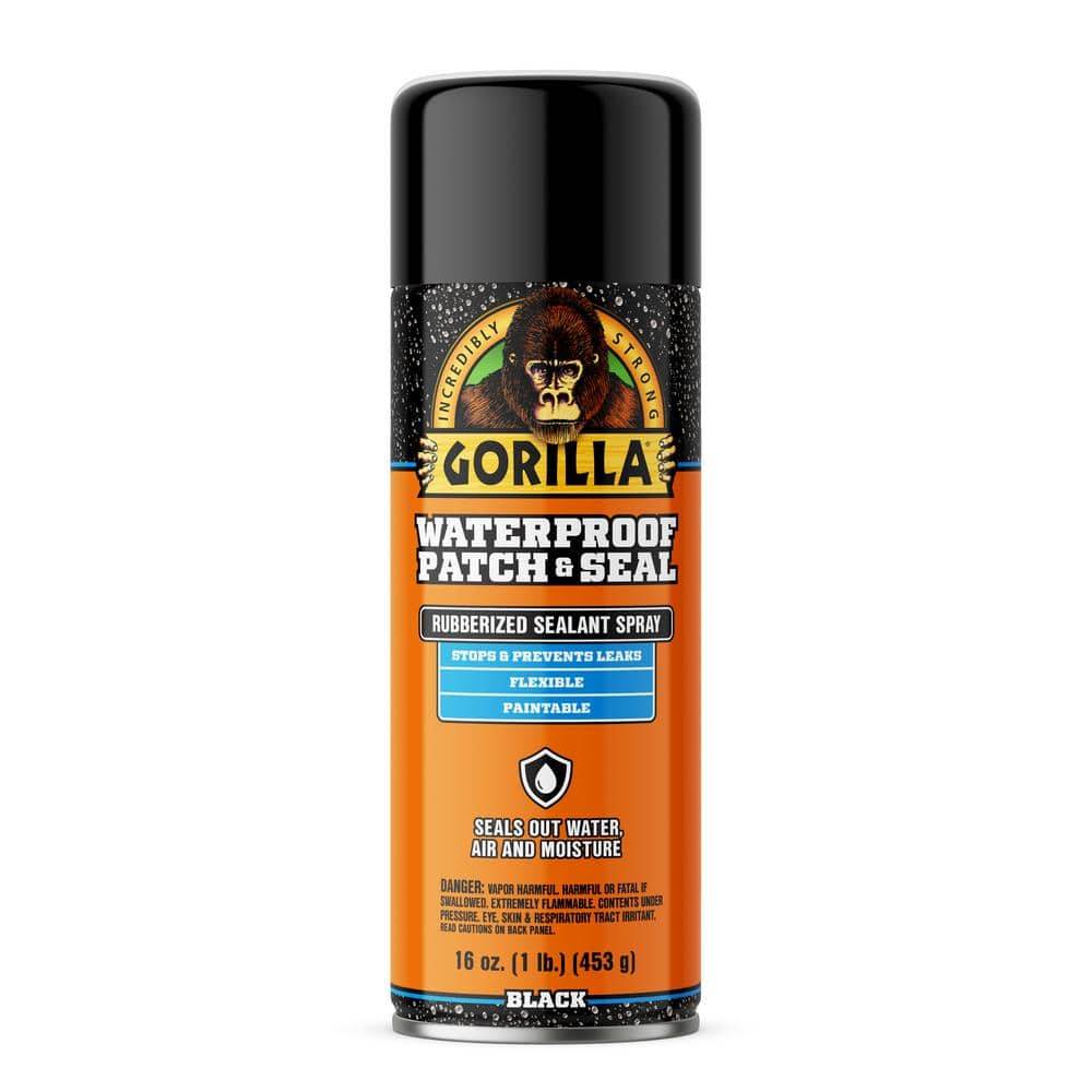 Gorilla Waterproof Patch & Seal Black Spray