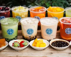 ACROSS THE RIVER -TEA STAND-