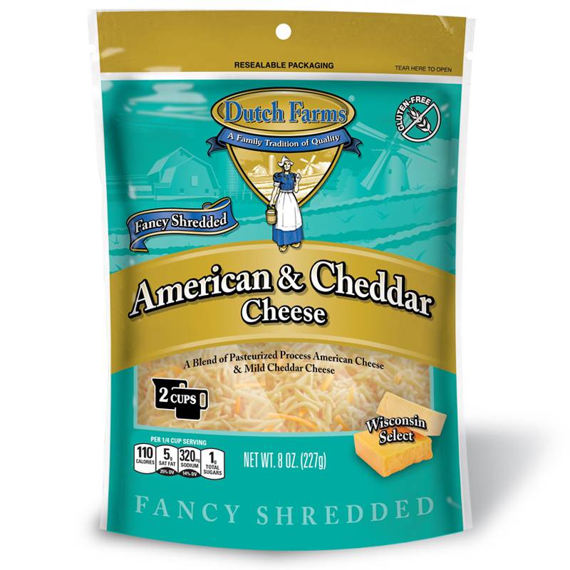 Dutch Farms American and Cheddar Cheese (8 oz)