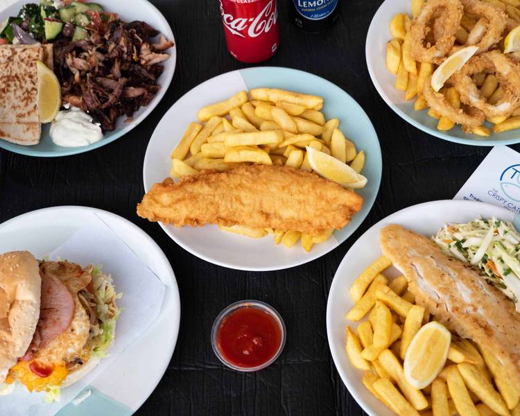 Order The Crispy Catch Fish & Chips (Ringwood East) Menu & Prices