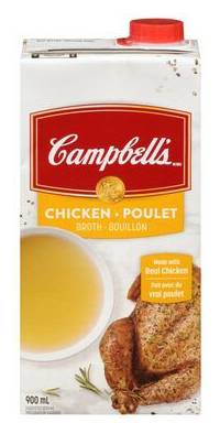 Campbell's bouillon de poulet prêt à utiliser  - chicken broth