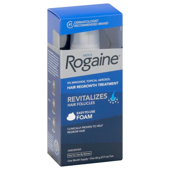Rogaine Men's 5% Minoxidil Hair Regrowth Treatment