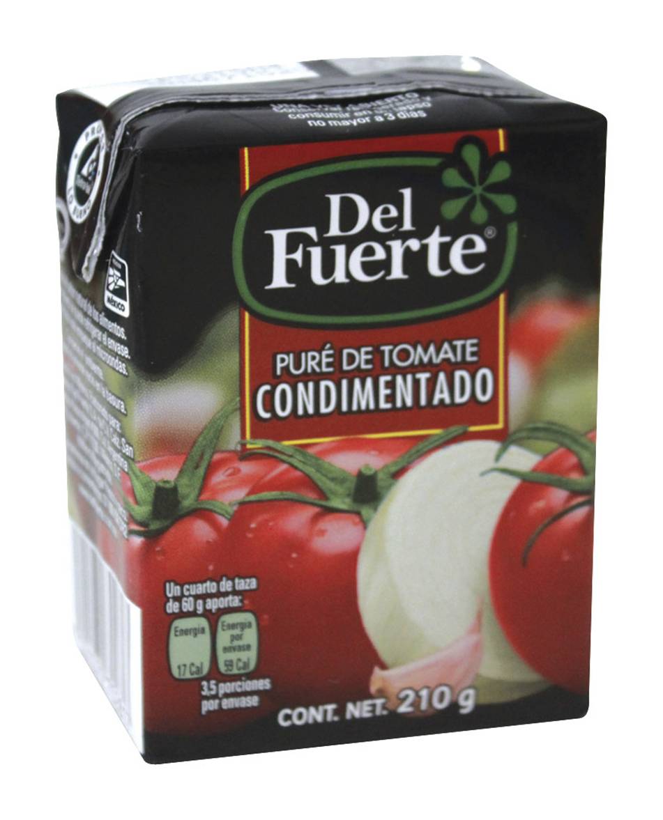 Del Fuerte · Tomates molidos condimentados (210 g)
