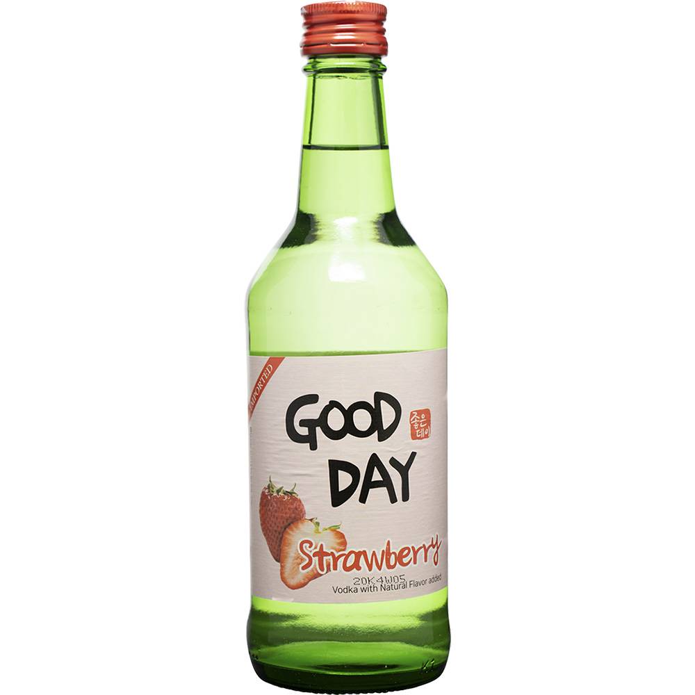 Good Day Soju Strawberry, Strabery (12.68 fl oz)