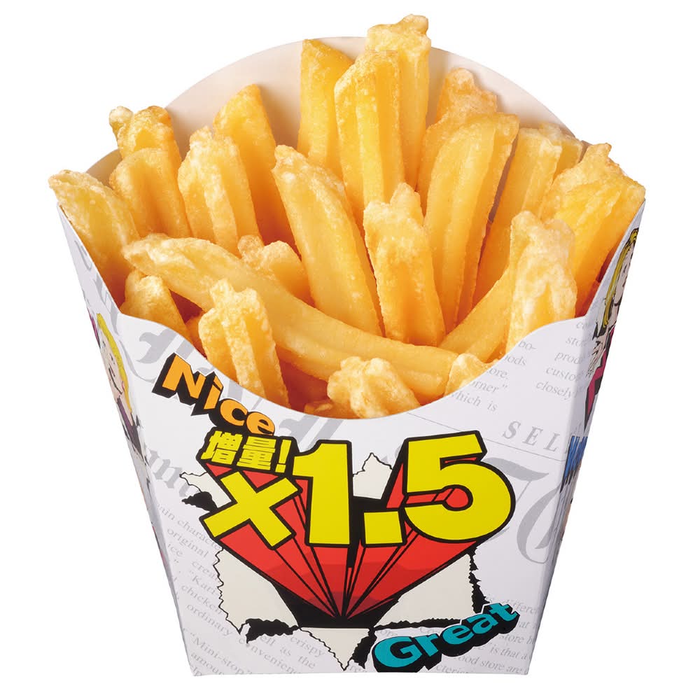 【今だけ1.5倍増量中】Xフライドポテト