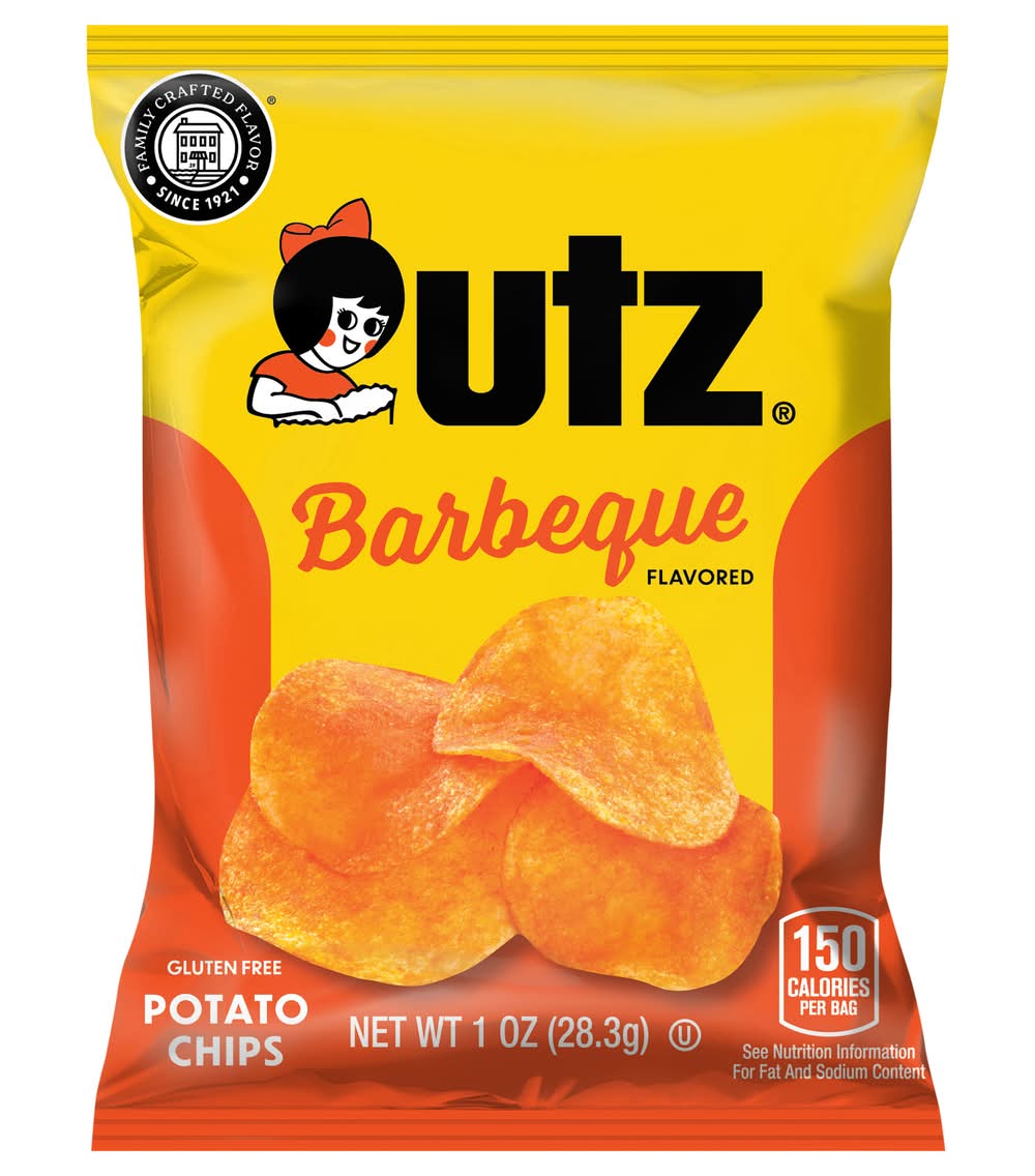 Utz Gluten Free Barbeque Potato Chips (1 oz)