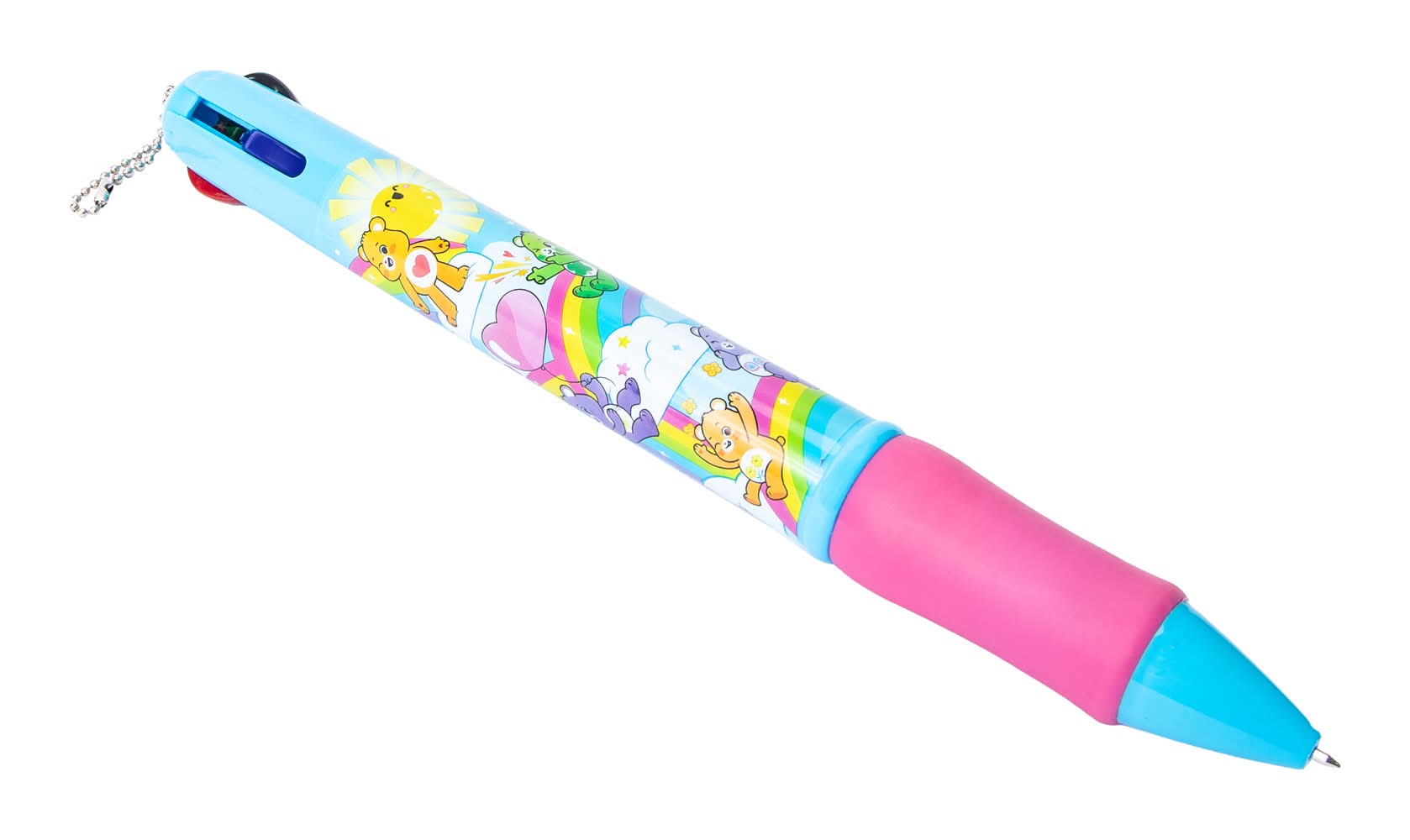 Branded Retractable Jumbo 4-Color Character Pen Care Bear