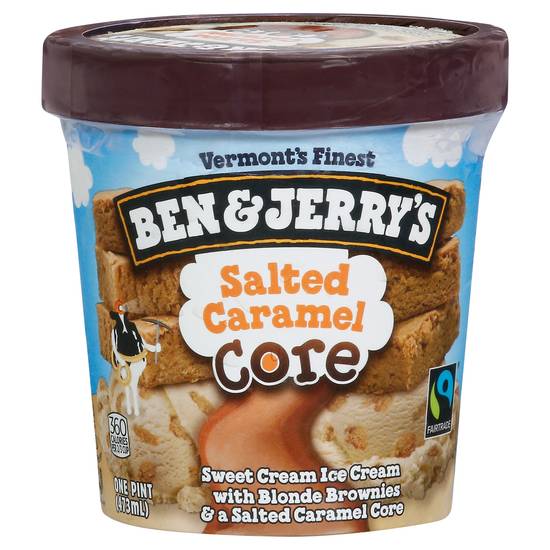 Ben & Jerrys Salted Caramel Core Ice Cream