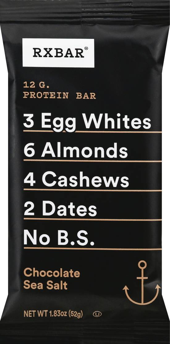 Rxbar Chocolate Sea Salt Protein Bar