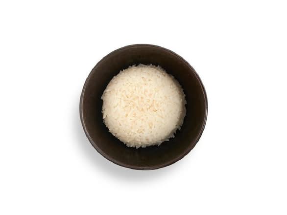 steamed white rice (vg)