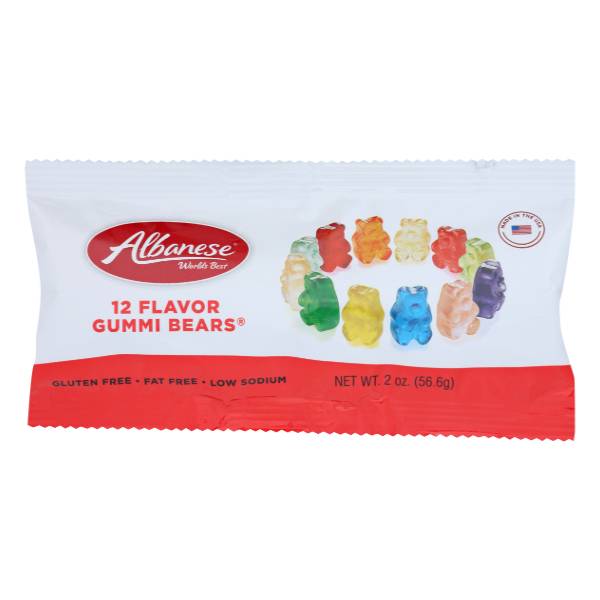 Albanese 12 Flavor Gummi Bears (2 oz)