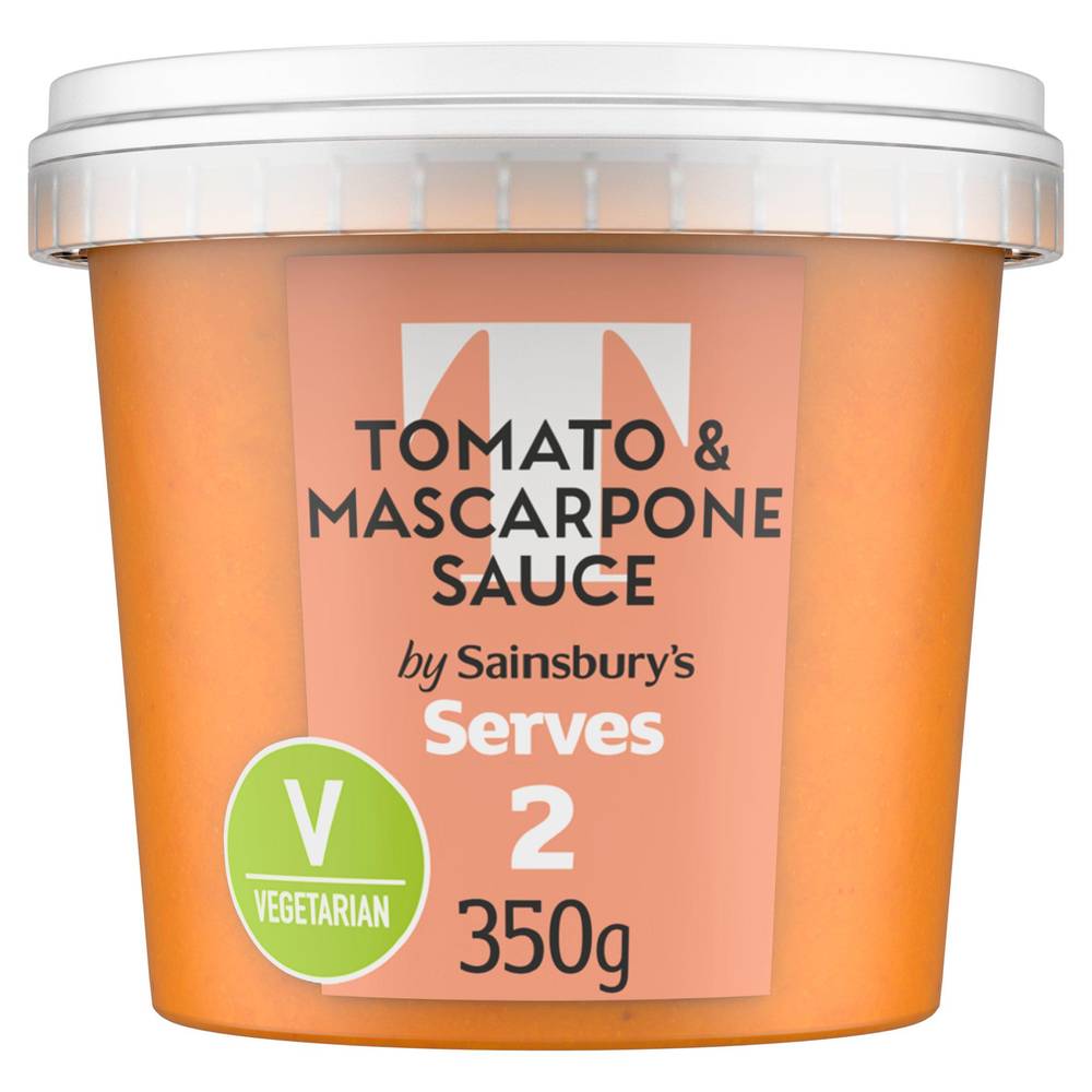 Sainsbury's Tomato & Mascarpone Sauce 350g (Serves 2)
