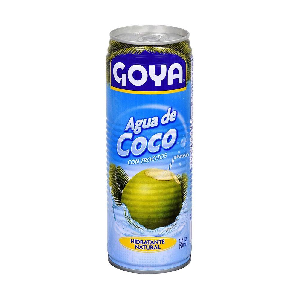 Agua De Coco Goya Con Trocitos 520ml