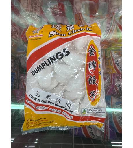 Scf Dumplings Corn&Chicken 600g
