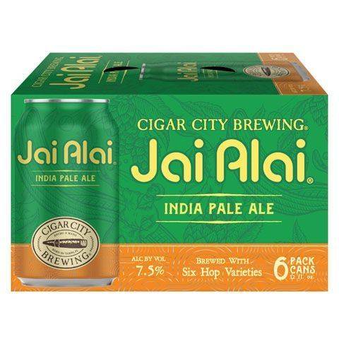 Cigar City Brewery Jai Alai IPA 6 Pack 12oz Can