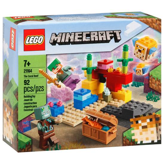 Lego Minecraft the Coral Reef Toy 7+ (92 ct)