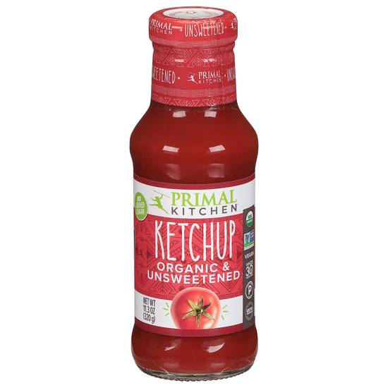 Primal Kitchen Organic and Unsweetened Ketchup