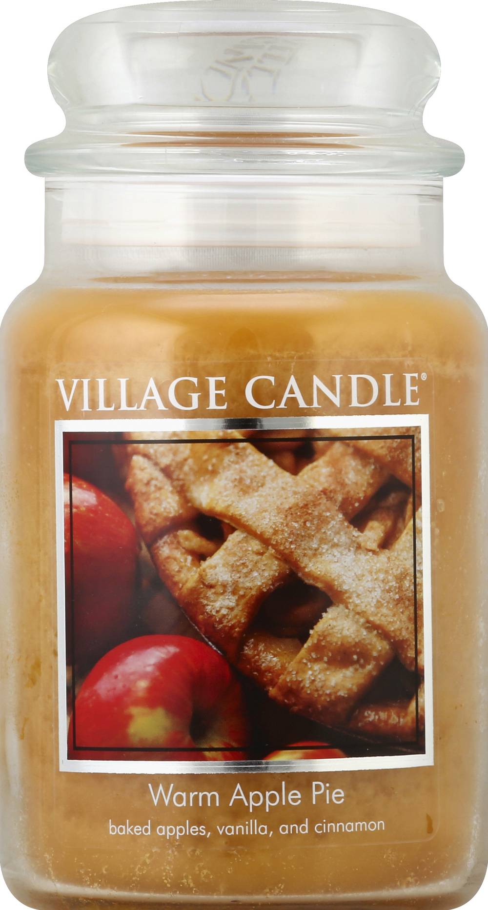 Village Candle Warm Apple Pie Premium Ja Candle