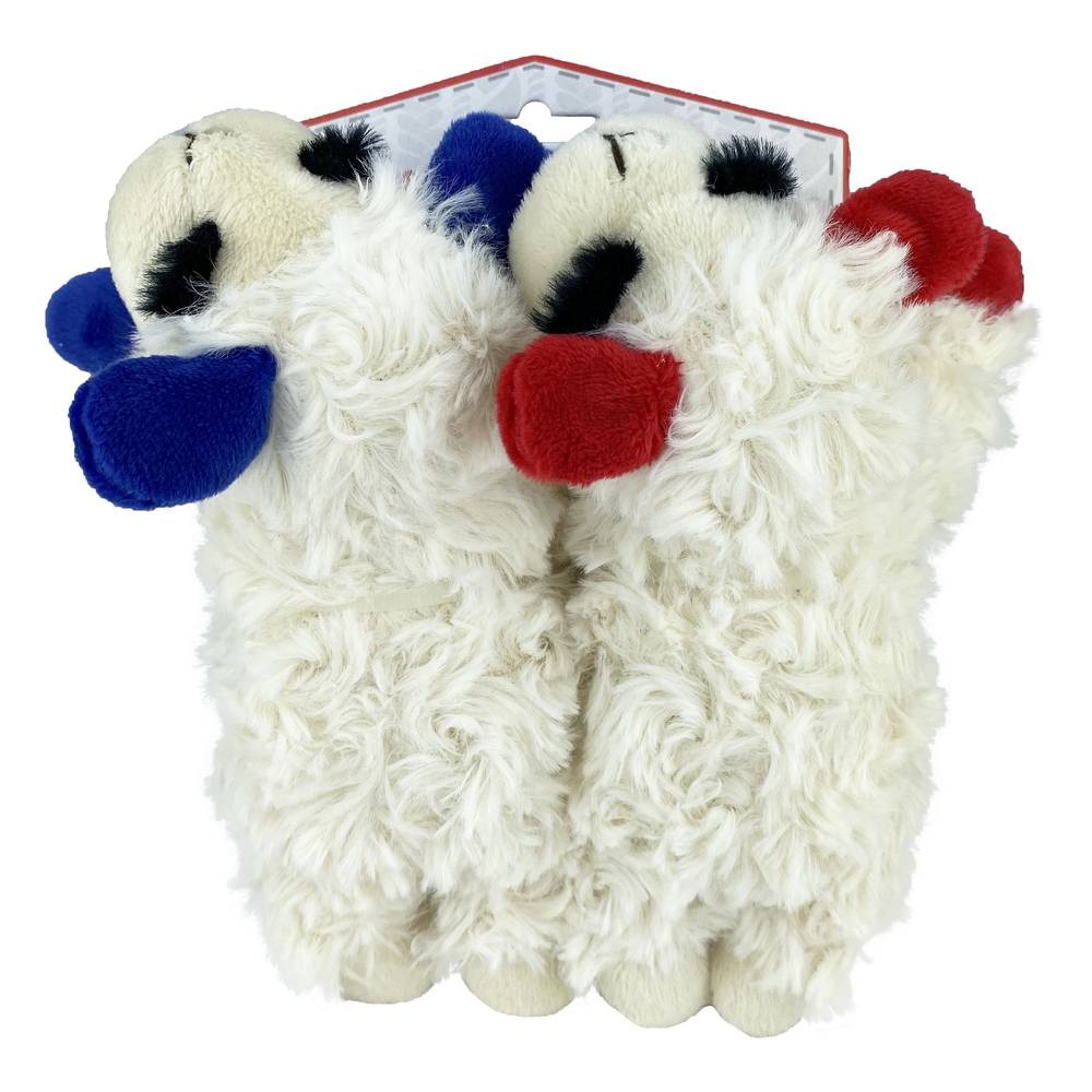 Multipet Lamb Chop Dog Toy (2 ct) (multicolor)