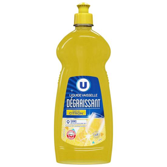Liquide Vaisselle Citron Produit U 750 ml