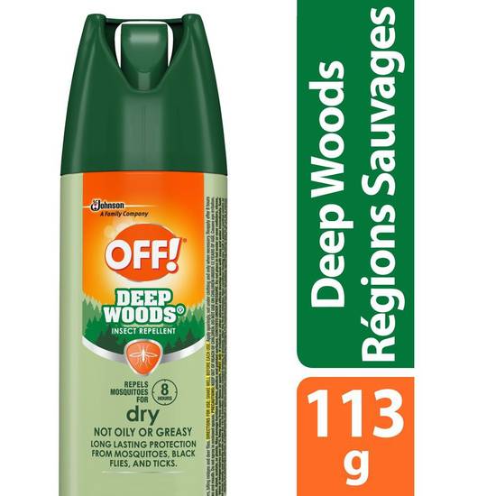 Off! Deep Woods Insect Repellent Spray Dry (113 g)