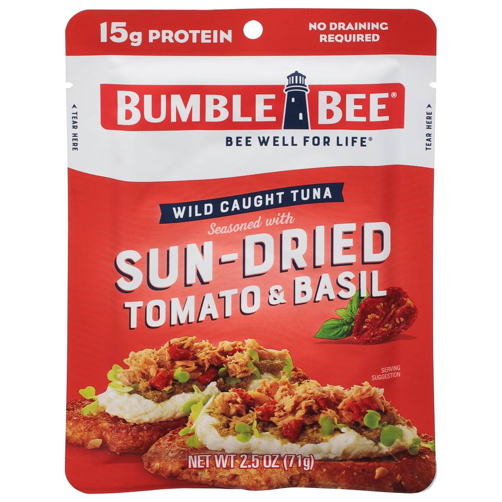 Bumble Bee Sun-Dried Tomato & Basil Seasoned Tuna (2.5 oz)