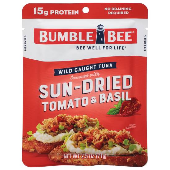 Bumble Bee Sun-Dried Tomato & Basil Seasoned Tuna (2.5 oz)
