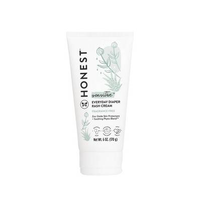 The Honest Company Sensitive Everyday Diaper Fragrance Free Rash Cream (6 oz)